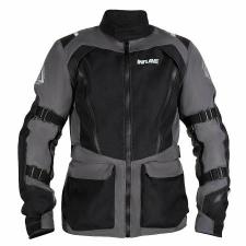 Куртка текстиль мужская TOURIST INFLAME (серый/черный, L)