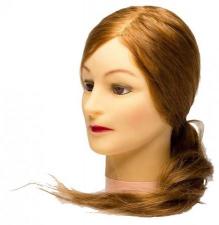 Голова учебная Dewal Блондинка, натуральные волосы 50-60 см M-4151XL-407 Dewal M-4151XL-407