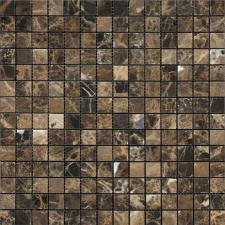 Мозаика Natural Mosaic Adriatica M022-20P (Emperador Dark) 305x305 мм (Мозаика)