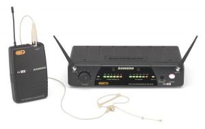Samson Concert 77 SE10TX радиомикрофонная система с головным конденсаторным микрофоном SE10TX (цвет бежевый) канал E2, питание 9В/крона