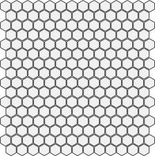 Мозаика облицовочная стеклянная Hisbalit Stone Stone 570 Matte Hexagonal ( м2)