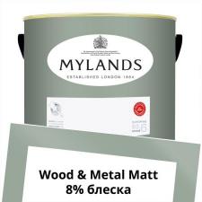 Английские Краски Mylands артикул WoodMetal Paint Matt 5 л. №151 Museum