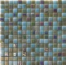 Мозаика облицовочная стеклянная Mosaico piu Cromie CR.0G78_20X20x4 ( м2)