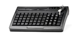 Программируемая клавиатура АТОЛ KB-60-KU, USB, c ридером магнитных карт