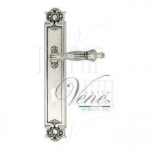 Дверная ручка на планке Venezia Olimpo PL97 натуральное серебро CYL