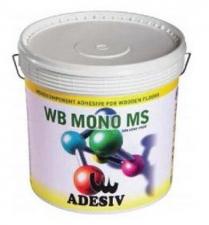 Клей ADESIV Адезив WB Моно MONO MS performance plus Италия (15 кг) однокомпонентный полимер для внутренних работ и полов