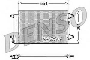 Радиатор кондиционера vw sharan ford galaxy seat Denso DCN32015