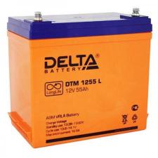 АКБ-55 DTM 1255 L Delta Свинцово-кислотный аккумулятор 12В/55Ач