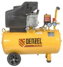 Компрессор масляный Denzel PC 50-260, 50 л, 1.8 кВт