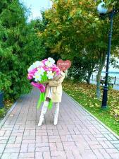 Цветы Рыбинск , цветы из шаров , #цветы