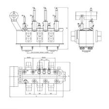Силовые трансформаторы однофазные и трехфазные 220 - 500 кВ 230x6.3 мм ТРДНС 40000-220 У1 ГОСТ 15543.1-89