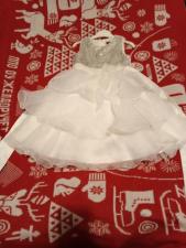 Продам: белое детское платье