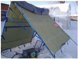 Укрытия и палатки сварщика