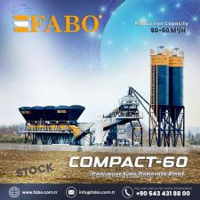 БЕТОННЫЙ ЗАВОД FABO COMPACT-60 М3 / Ч В НАЛИЧИИ
