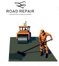 Асфалтирование укладка крошка ремонт дорога