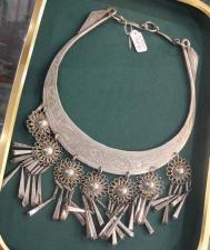 Серебряное ожерелье ,коллекционное, старое
