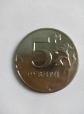 Монета 5рублей- 2012года ммд