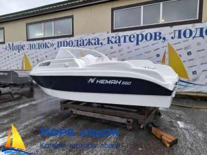 Купить лодку (катер) Неман (Neman) – 550 с каютой в наличии
