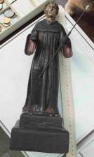 Деревянная скульптура святого Франциска Ассизского, Европа, 19 век