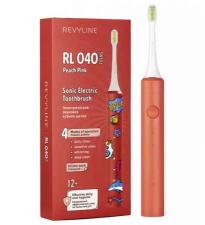 Электрическая щетка для подростков Revyline RL 040, персиково-розовая