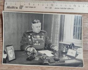 Фотография генерал-майора Ильина, 1945 год