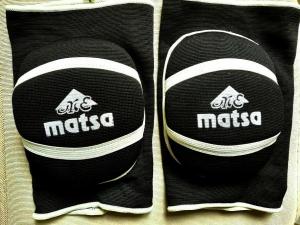 Наколенники для волейбола Matsa, размер L, чёрные