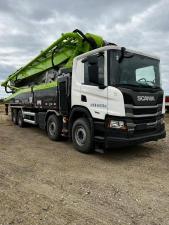 Автобетононасос ZOOMLION 59X-6RZ на шасси SCANIA 8х4.