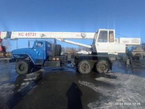 ПИ406143 АВТОКРАН КС-45721 УРАЛ-4320, ГОД ВЫПУСКА 2003