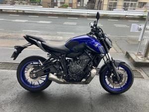 Мотоцикл naked bike Yamaha MT-07 ABS рама RM33J нэйкед байк среднекубатурный спортивный дорожный гв 2023