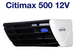 Рефрижератор Carrier CITIMAX 500 12V над кабиной