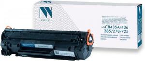 Картриджи NV Print HP/Canon CB435A/CB436A/CE285A/CE278A/Canon 725 черный