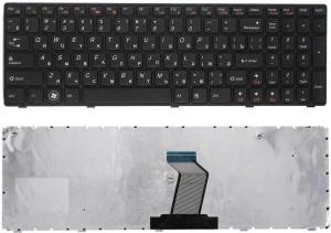 Клавиатура для ноутбука 25-010793 для ноутбука Lenovo IdeaPad Z560 Z565 G570 G770