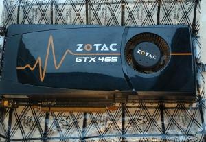 Видеокарта Zotac 465 gtx 1 Gb 256 bit gddr5