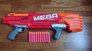 Бластер Nerf Mega Twinshock + патроны