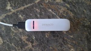 Внешнее ЗУ Power Bank Demaco DKK-A9 2600mAh, USBx1, microUSB, белое