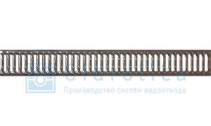 Решетка водоприемная РВ -10.13,6.100-штампованная нержавеющая сталь